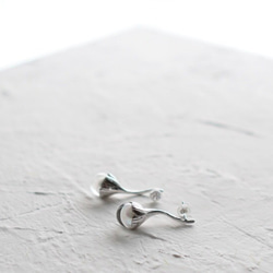 PLANTS Post Earrings Silver925 （レターパックライト送料無料） 2枚目の画像