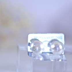 人魚の涙の耳飾り13mm ClipEarrrings/Gold 2枚目の画像