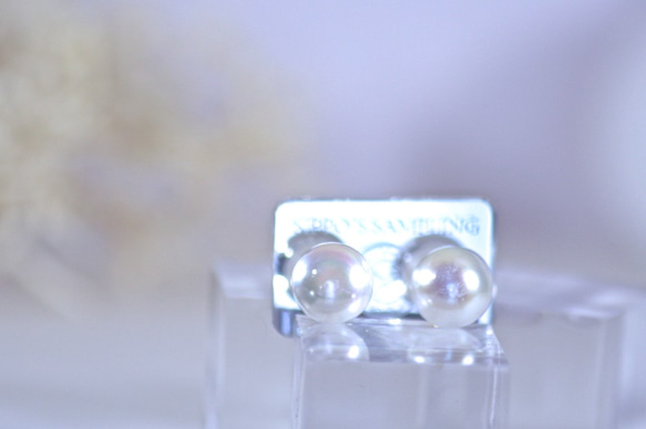 人魚の涙の耳飾り13mm ClipEarrrings/Gold 2枚目の画像
