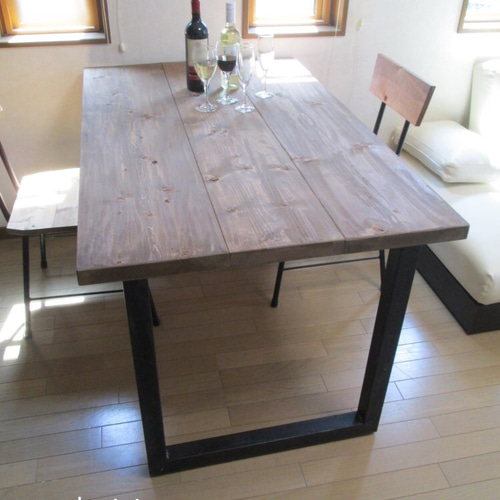 60％OFF】 ヴィンテージテーブル W1700 作業台にも センターテーブル