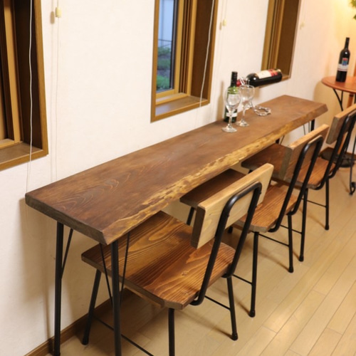 一枚板ダイニングテーブル お店を始める店舗用などに！！