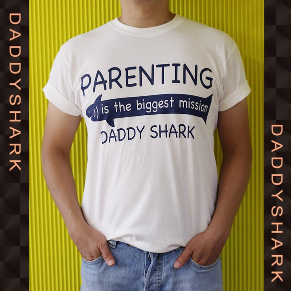 DADDYSHARK メンズTシャツ 4枚目の画像