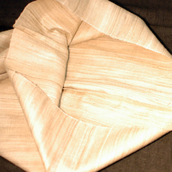 シルク（タッサー生糸）の枕カバー 3枚目の画像