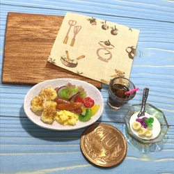海沿いのカフェ風モーニングセットB【食品サンプル】 7枚目の画像