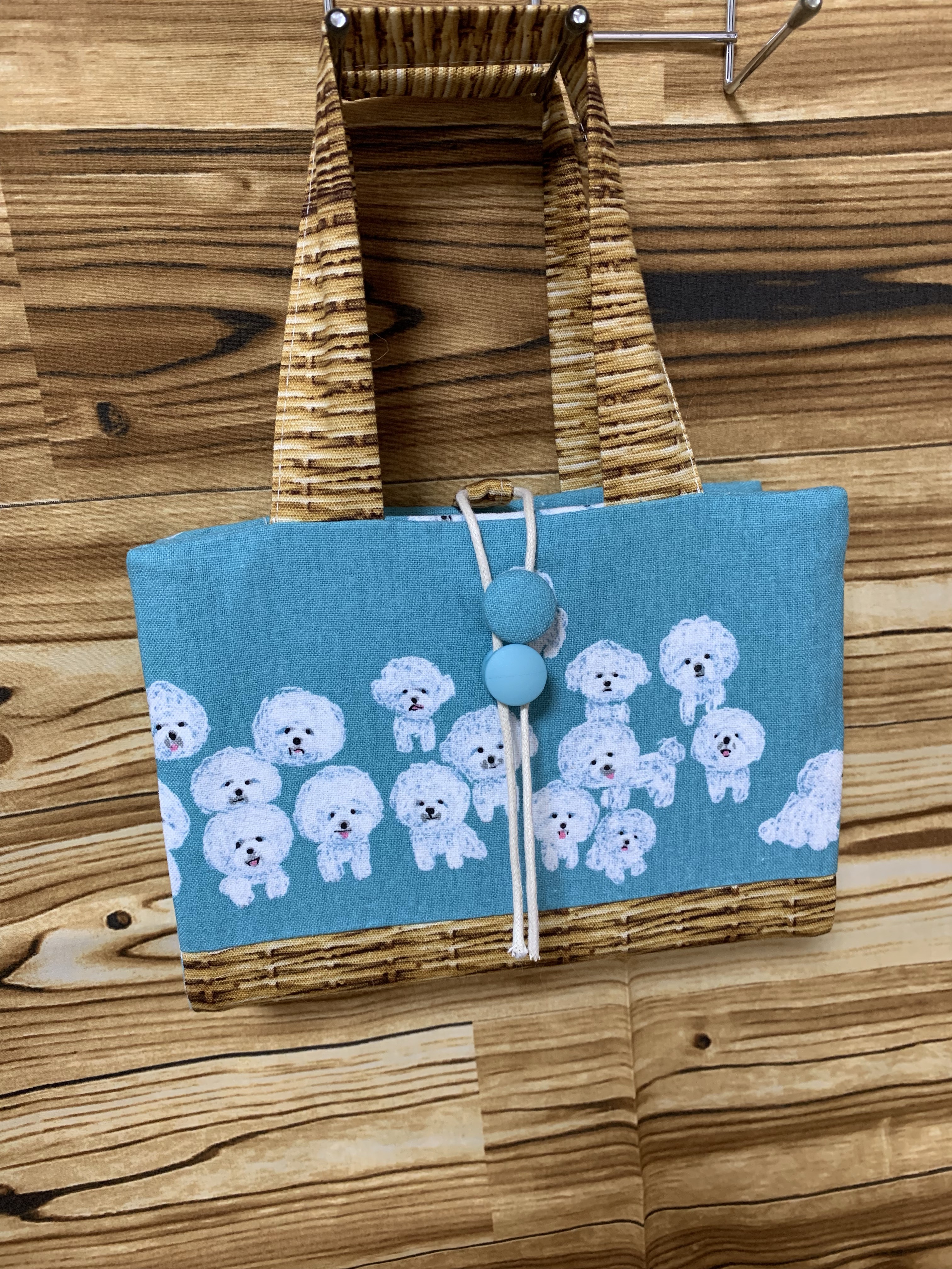 りんだりんさま売約済み ブックカバー〈ツイード柄マリーゴールド