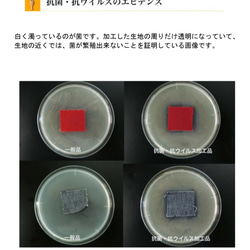 抗菌岡山デニムエコバッグ　【抗菌　抗ウイルス　国産　デニム 】　（インディゴ） 6枚目の画像