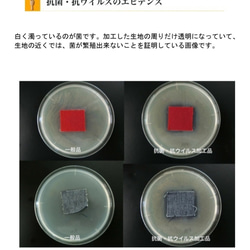 岡山デニム 　保温冷ランチバッグ　　【抗菌　抗ウイルス　手に色が付かない　 】　インディゴ 7枚目の画像