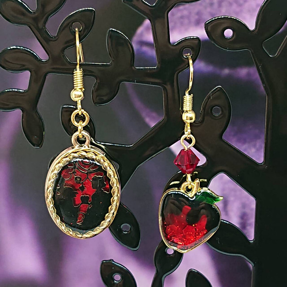 白雪姫アップルポイズン毒リンゴオーナメント