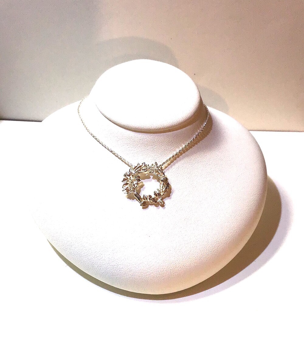 銀の七草ペンダント