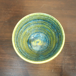 緑釉(総織部）小服茶碗　24 4枚目の画像