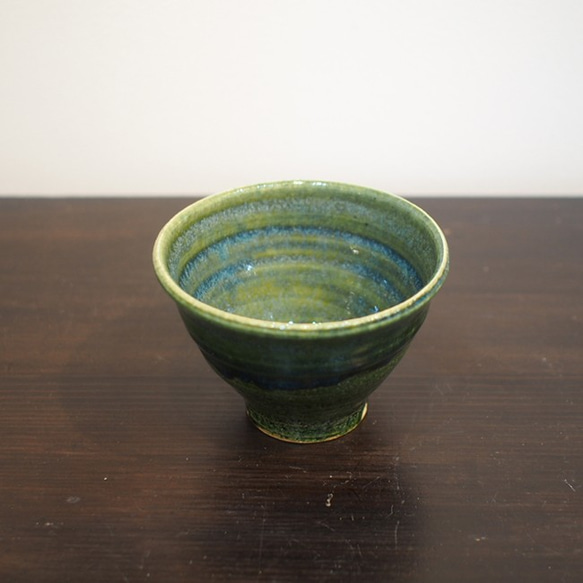 緑釉(総織部）小服茶碗　24 6枚目の画像