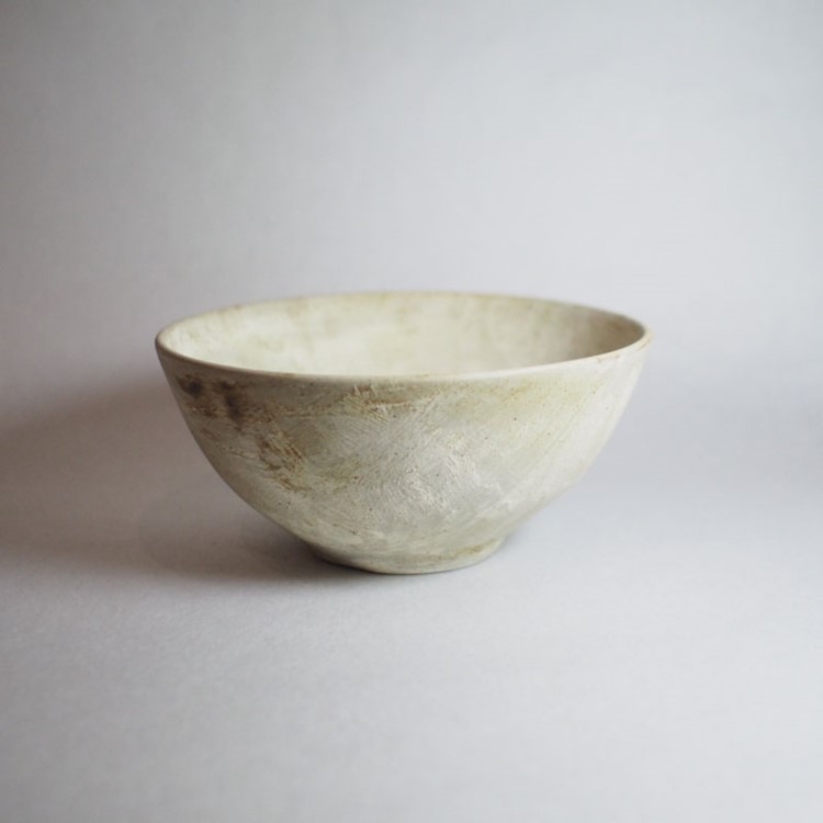 約16cm 陶芸作家作品 サラダボール クマ 川原れもん