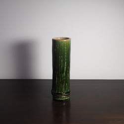 陶瓷壁掛式花瓶竹的主題。 TakeKakehana 第3張的照片