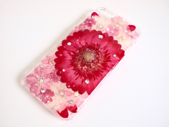 【受注製作】Gerbera color RED 3枚目の画像