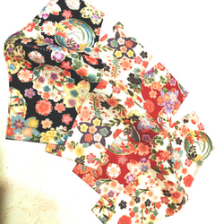 和柄　ワイド　マスク　着物　和装 2枚目の画像