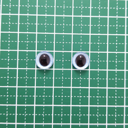 A1   猫の瞳　１０㎜　グラスアイ　羊毛フェルト用 6枚目の画像