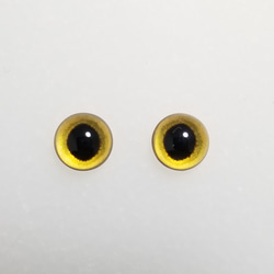 V15　猫の瞳　８㎜　グラスアイ　羊毛フェルト用 1枚目の画像