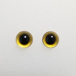 V20　猫の瞳　８㎜　グラスアイ　羊毛フェルト用 1枚目の画像