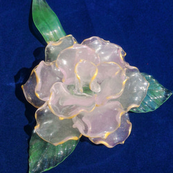 耐熱ガラスのバラ 5枚目の画像