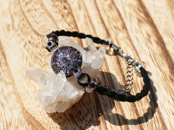 耐熱ガラスブレスレット 1枚目の画像