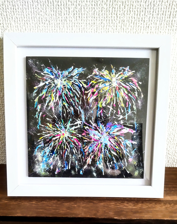 花火　絵画 楽天市場】絵画 吉岡浩太郎 花火横浜 版画 現代アート