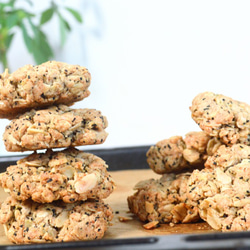 アールグレイ オートミール米粉クッキー (小麦・卵・乳製品不使用)【4枚・6枚・10枚セット】 2枚目の画像