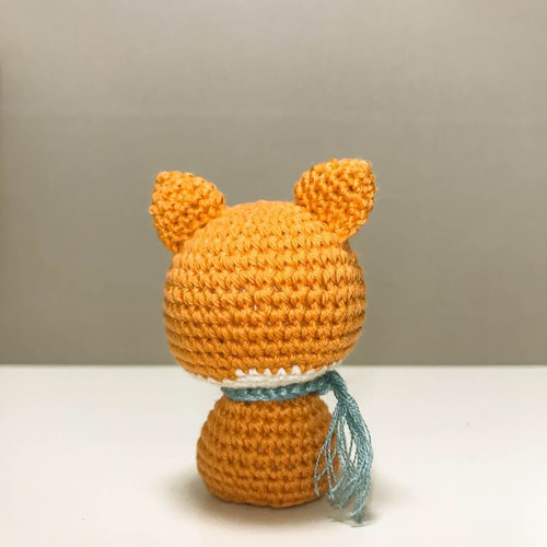 受注可能］キツネちゃん ハンドメイド あみぐるみ あみぐるみ Anh 通販