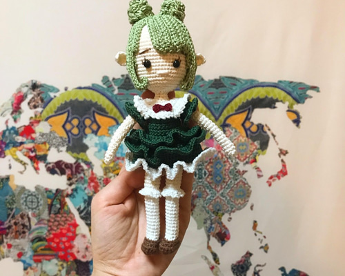 森の妖精人形　ハンドメイド 0_c4e1ab0a992bb62b8b58c4e8a937