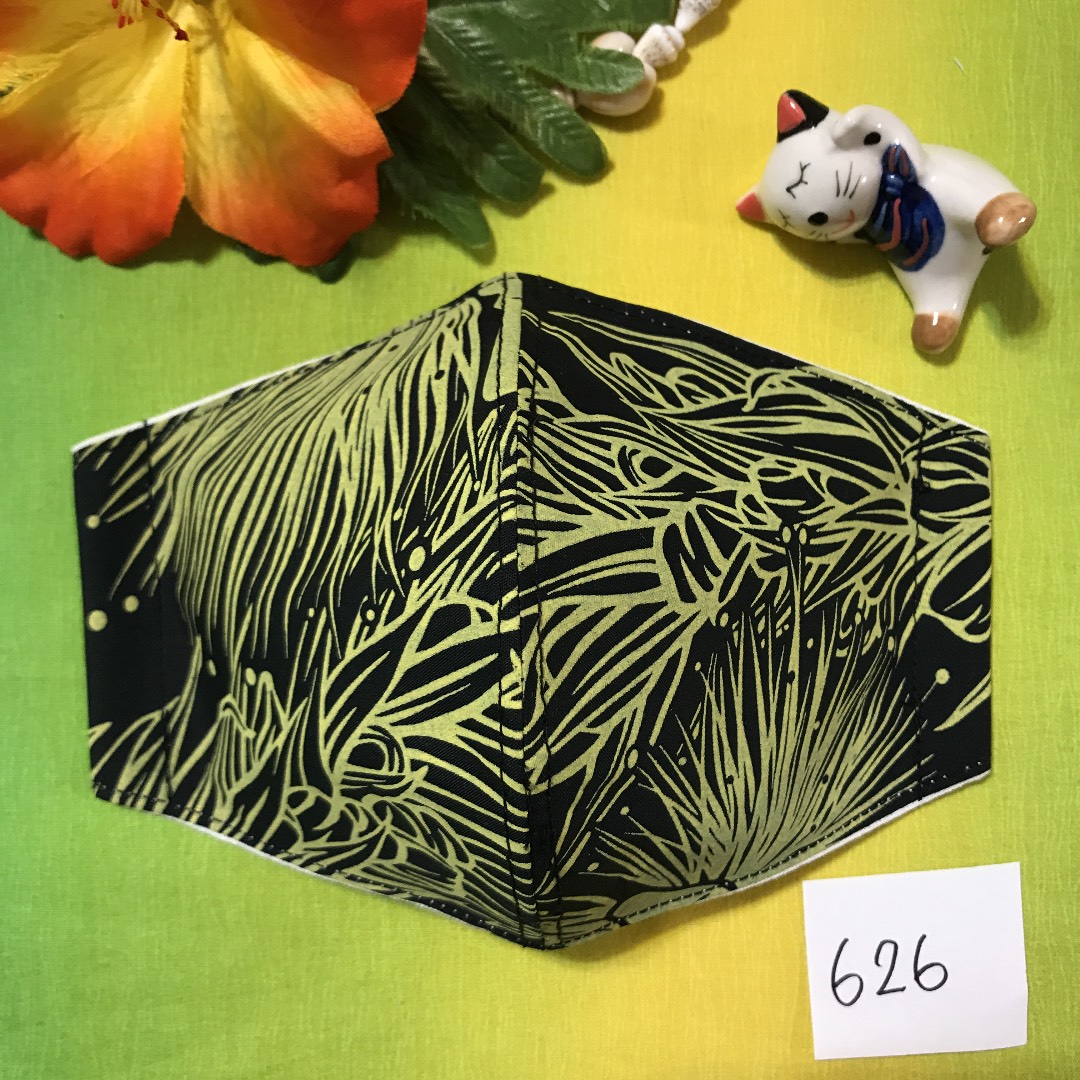 ハワイアン 立体マスク 626 布マスク waialeale HI 通販｜Creema  