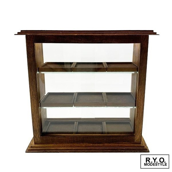 附件箱 微型陳列櫃 木製玻璃箱 收藏玻璃箱 第1張的照片