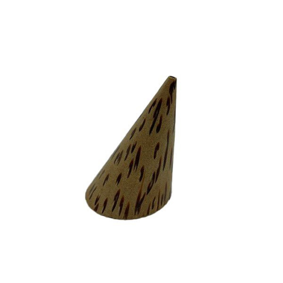 木製円錐 Sサイズ 2個セット　黒檀・紫檀・椰子・ココナッツ 9枚目の画像