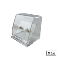 用於耳環和耳環的 3 件式塑料盒展示架 第5張的照片