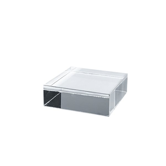 アクリル板 厚さ10mm　50ｘ50ｘH10mm 　透明　5枚セット　鉱物 3枚目の画像