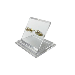 用於耳環和耳環的 3 件式塑料盒展示架 第4張的照片
