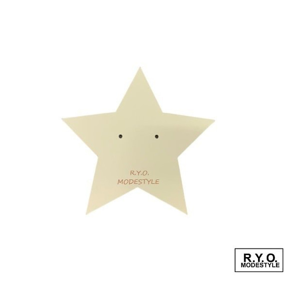 耳環掛載 Star Star L 紙 原廠OEM LOGO 免費國內100張 第6張的照片