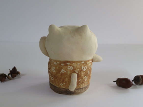 Maneki-san O-363 陶瓷/招財貓 第3張的照片