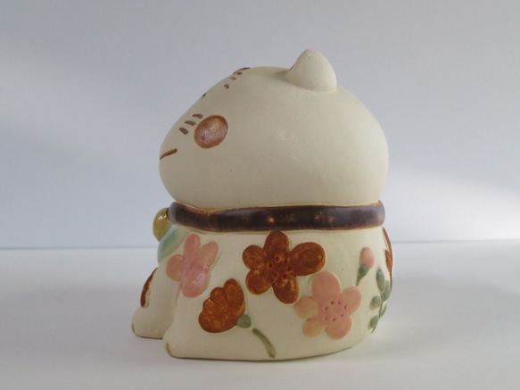 Maneki Neko U-101 陶瓷 / 招財貓 / Maneki Neko 第4張的照片