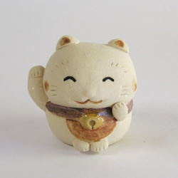 招き猫 招きパンダ 宝船 陶器 ハンドメイド Vintage Japanese Folk Art: 招き猫