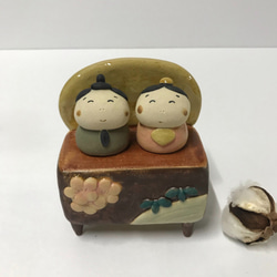 裝飾架 Hina P-167 陶瓷/Hina doll/Hina-Puppe/Hina-Puppe/गुड़िया 第1張的照片