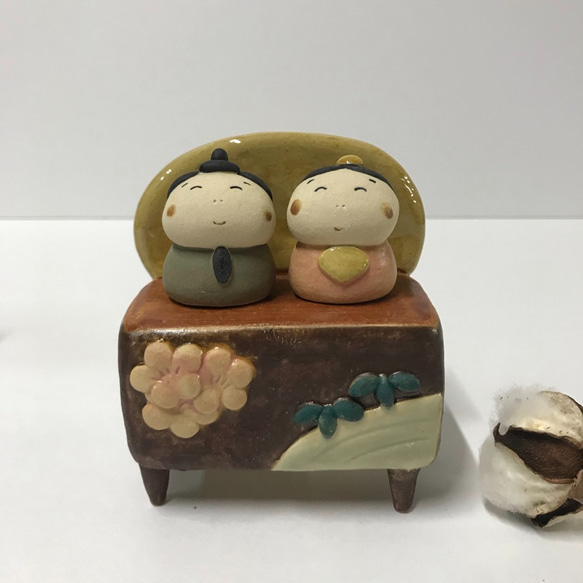 裝飾架 Hina P-167 陶瓷/Hina doll/Hina-Puppe/Hina-Puppe/गुड़िया 第2張的照片