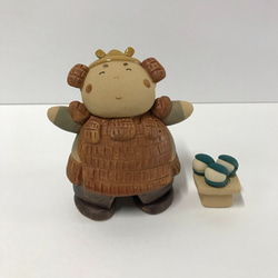 子武者セット　Ｆ-169　陶製（五月人形） 4枚目の画像