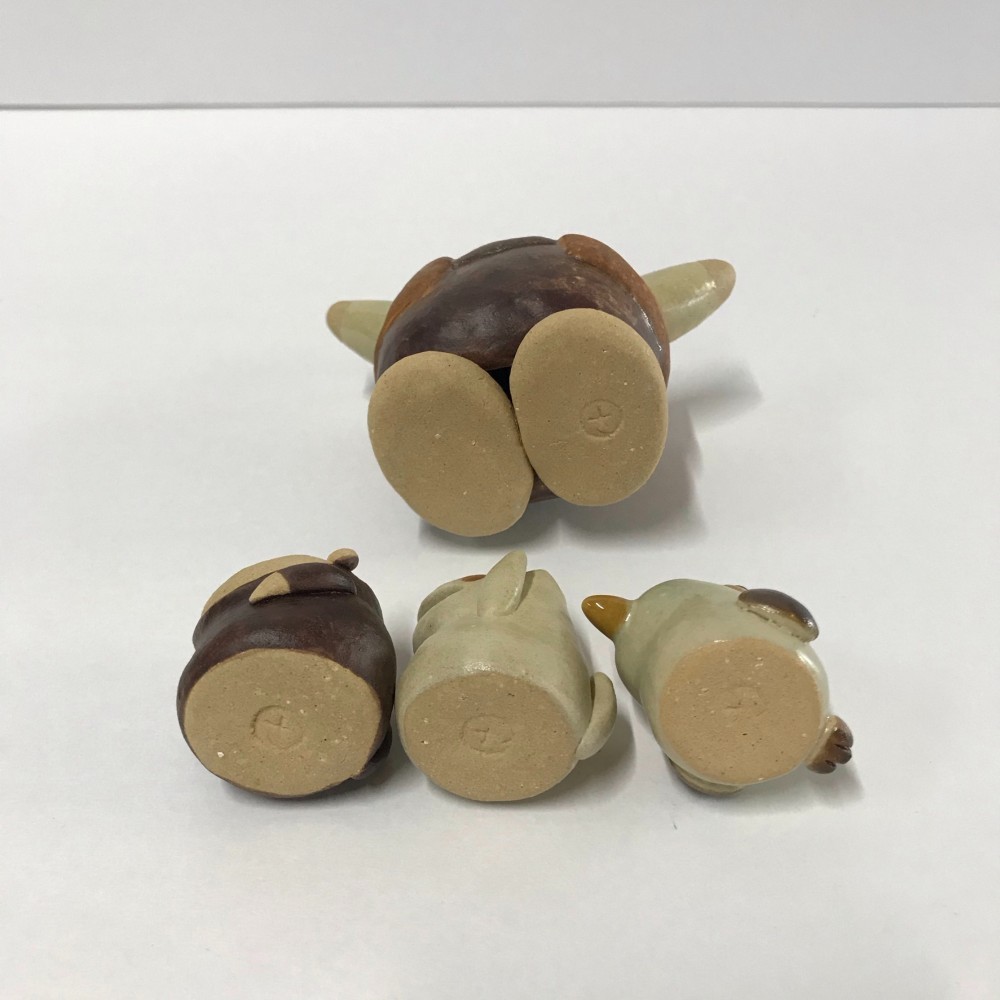 桃太郎セット　Ｆ-140　陶製（五月人形）