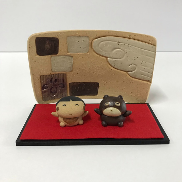 Tiny Kinta and Bear Set F-159 Ceramic (May Doll)/Boys&#39; May F 第1張的照片