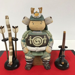 子どもの日 五月人形 〜樹脂粘土〜粘土細工 子どもの日 五月人形 〜樹脂粘土〜粘土細工