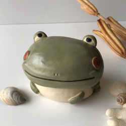 夢青蛙 E-109 陶瓷 /frog/Frosch/मेंढक 第1張的照片
