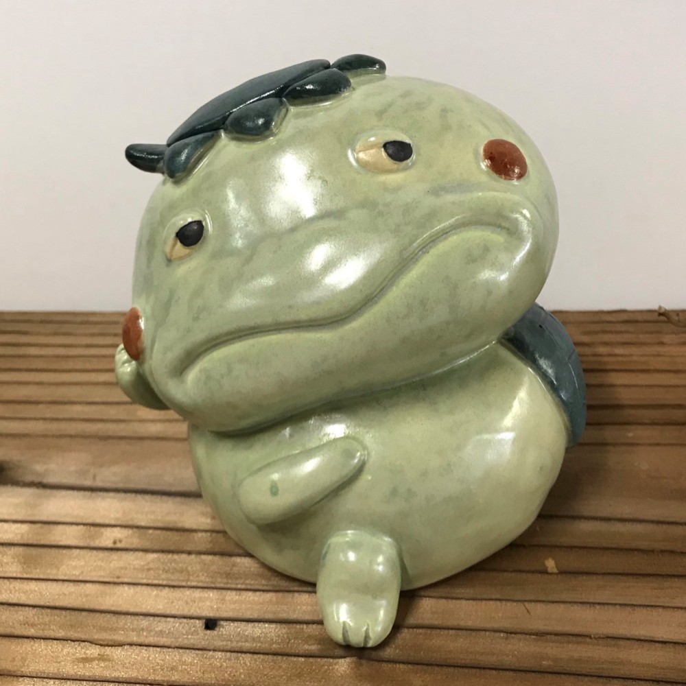 え～とかっぱ　Ｅ-102　陶製