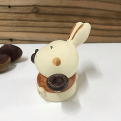 小醉兔（僅限兔子） J-129-5 陶瓷 /Rabbit/Rabbit/Kaninchen/खरगोश 第5張的照片