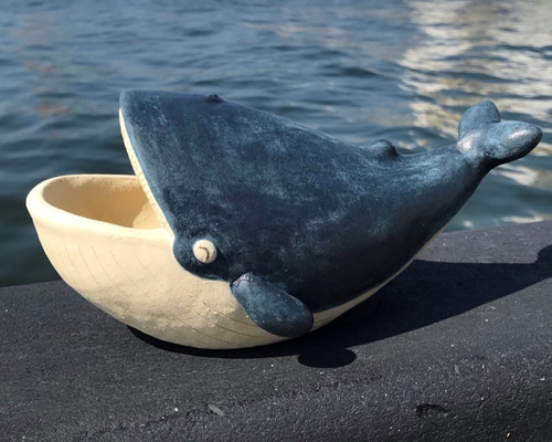 シロナガスクジラ(BlueWhale)、一点ものレリーフ。鯨。希少。手彫り。 シロナガスクジラ(BlueWhale)、一点ものレリーフ。鯨。希少