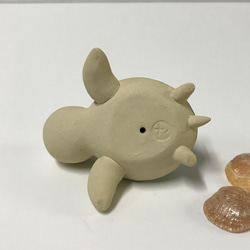 ウミガメ　グリーン　Ｅ-124　陶製　/Sea turtle  /海龜 7枚目の画像