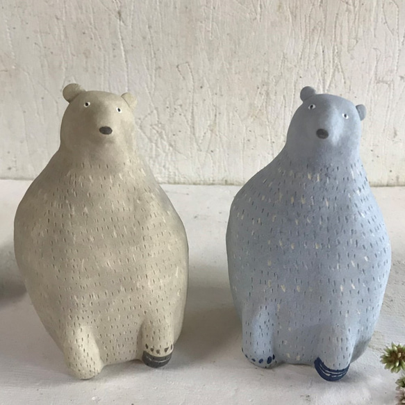 北極熊O-375-1陶瓷/北極熊/北極熊 第8張的照片